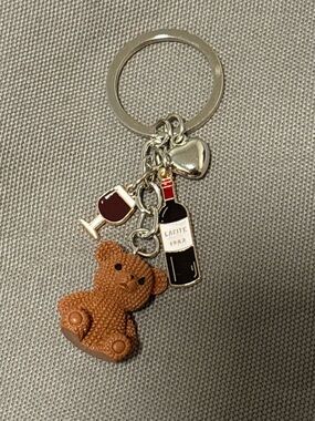 NEW Bear Bag Charm Keychain